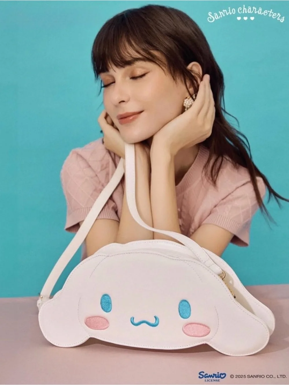 Sanrio by Miniso White Cinnamoroll Kids Crossbody Bag/Fanny Pack